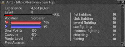 Signature for player Ainz