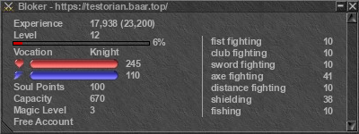 Signature for player Bloker