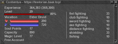 Signature for player Contentus