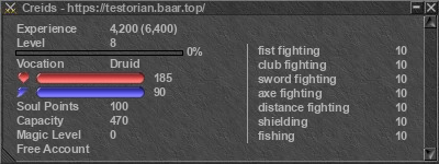 Signature for player Creids