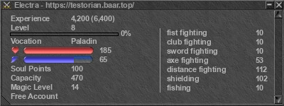 Signature for player Electra