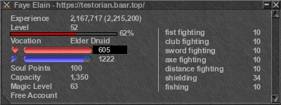 Signature for player Faye Elain