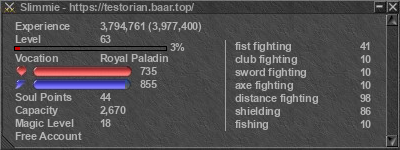 Signature for player Slimmie