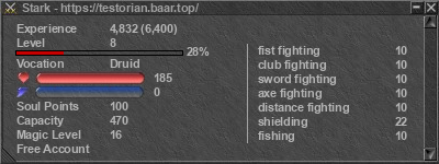 Signature for player Stark