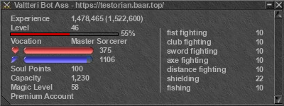 Signature for player Valtteri Bot Ass