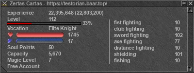 Signature for player Zertas Cartas